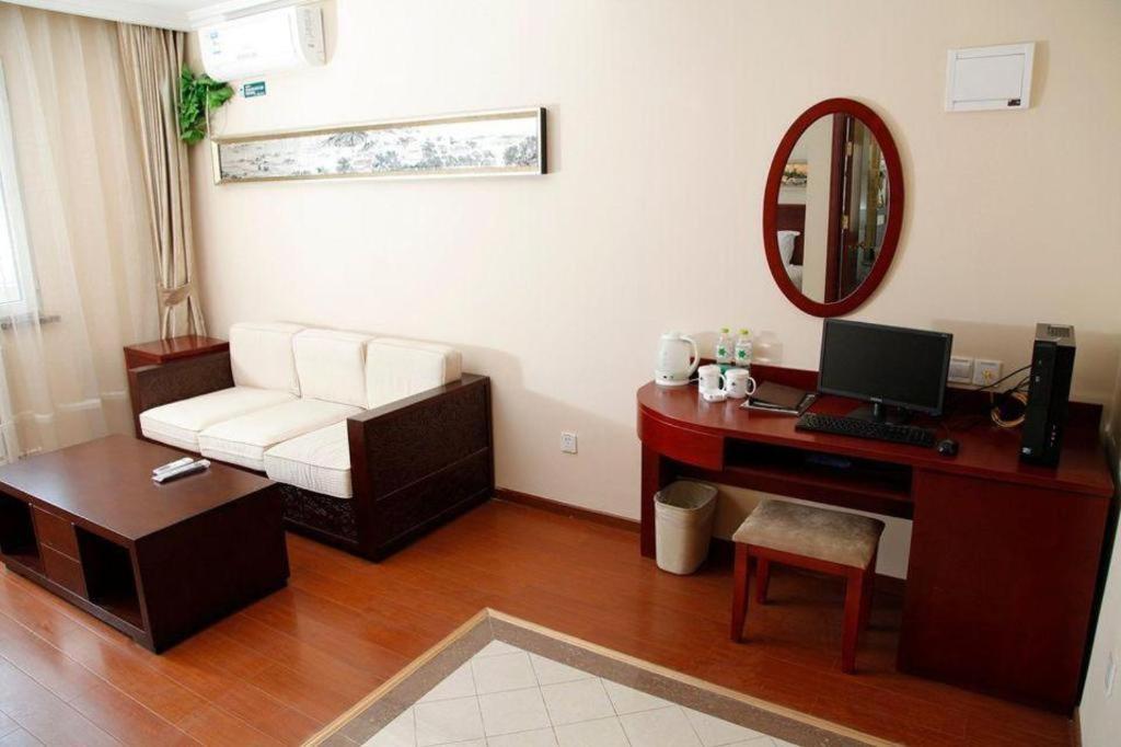 Greentree Inn Beijing East Yizhuang District Second Kechuang Street Express Hotel Eksteriør bilde