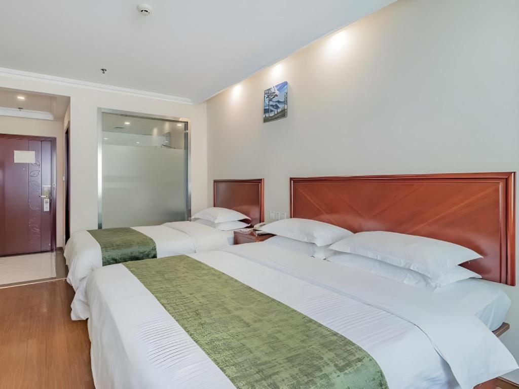 Greentree Inn Beijing East Yizhuang District Second Kechuang Street Express Hotel Eksteriør bilde