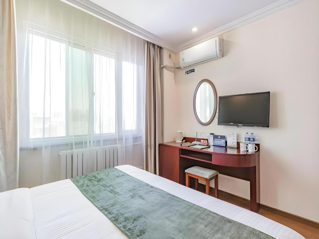 Greentree Inn Beijing East Yizhuang District Second Kechuang Street Express Hotel Eksteriør bilde