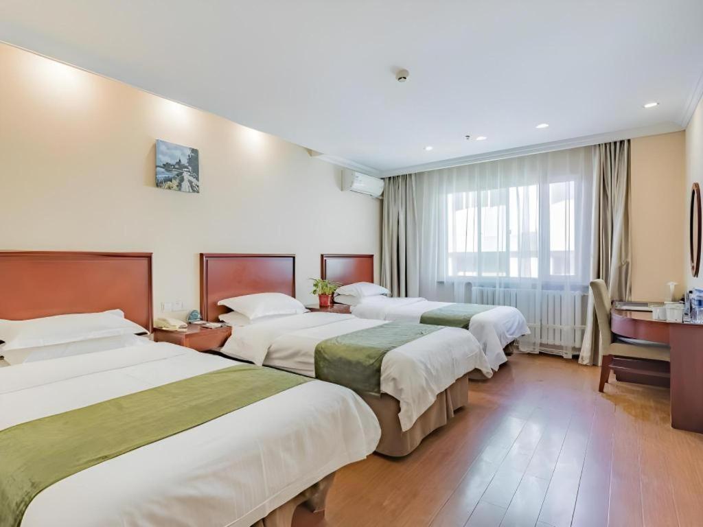 Greentree Inn Beijing East Yizhuang District Second Kechuang Street Express Hotel Eksteriør bilde